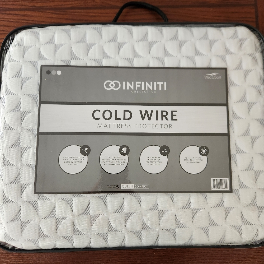 Mattress protector ViscoSoft Cold Wire Queen size